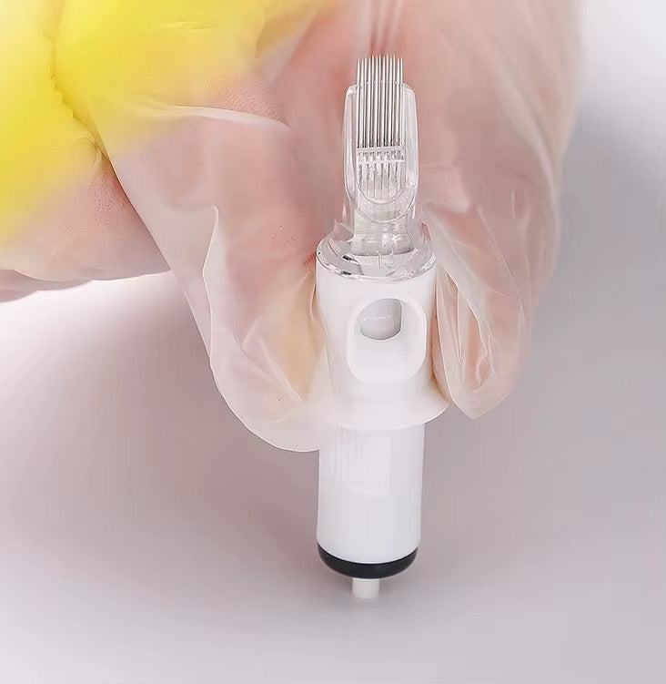 Professional Tattoo Needle Cartridges, Disposable Sterile Rotary Machine Cartridges, 10 Pack