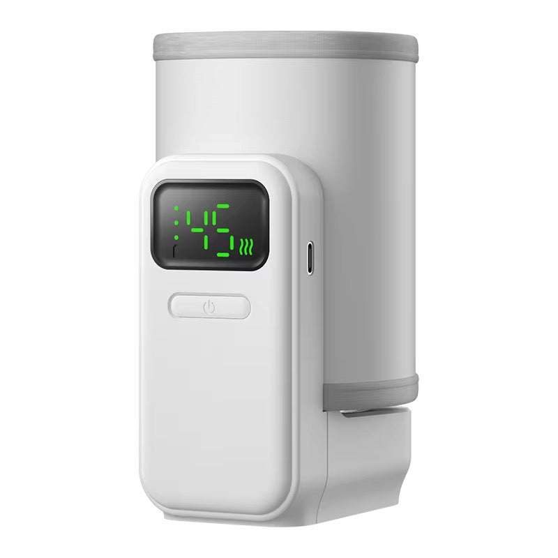 Portable Baby Bottle Warmer with Digital Temperature Display