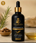VELOURA LABS Hair Growth Oil, Nourishing & Strengthening Hair Oil for All Hair Types, 60 ml