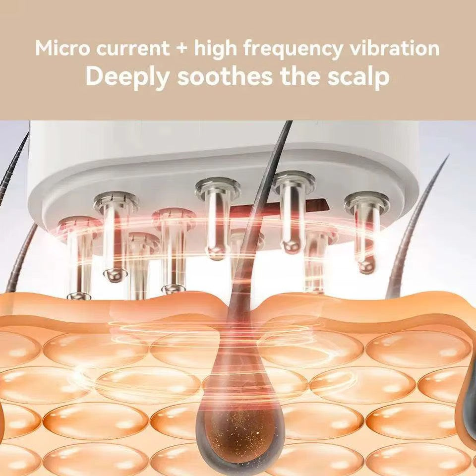 Electric scalo Massager + Oil Applicator